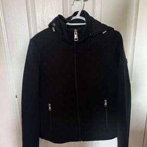 Andrew Marc Black Quilted Jacket